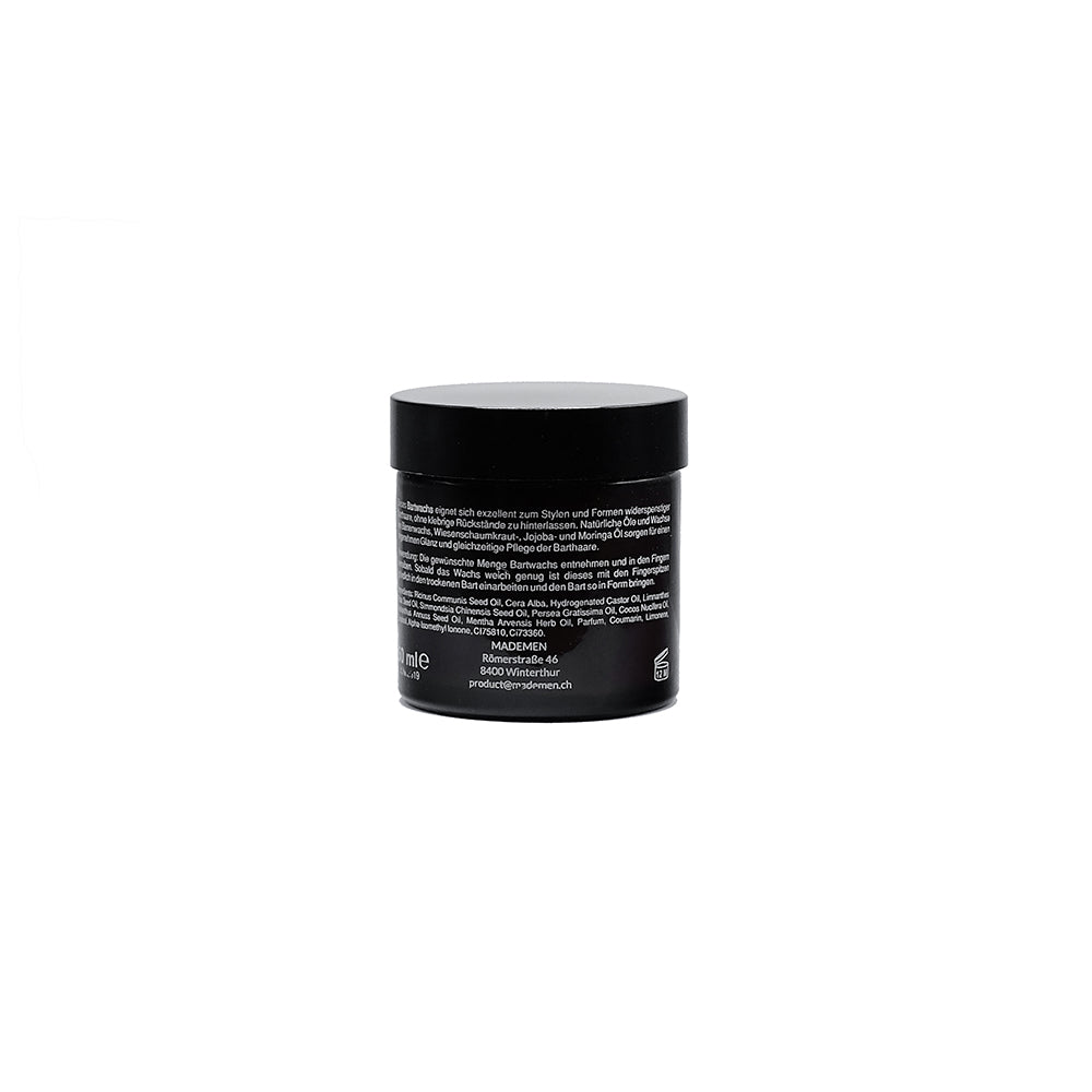 Beard Wax, Bartwachs fĂŒr einen gepflegten, gestylten Bart - MADEMEN