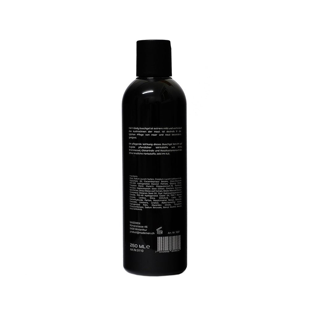 Hair and Body Duschgel / Shampoo 250ml - MADEMEN