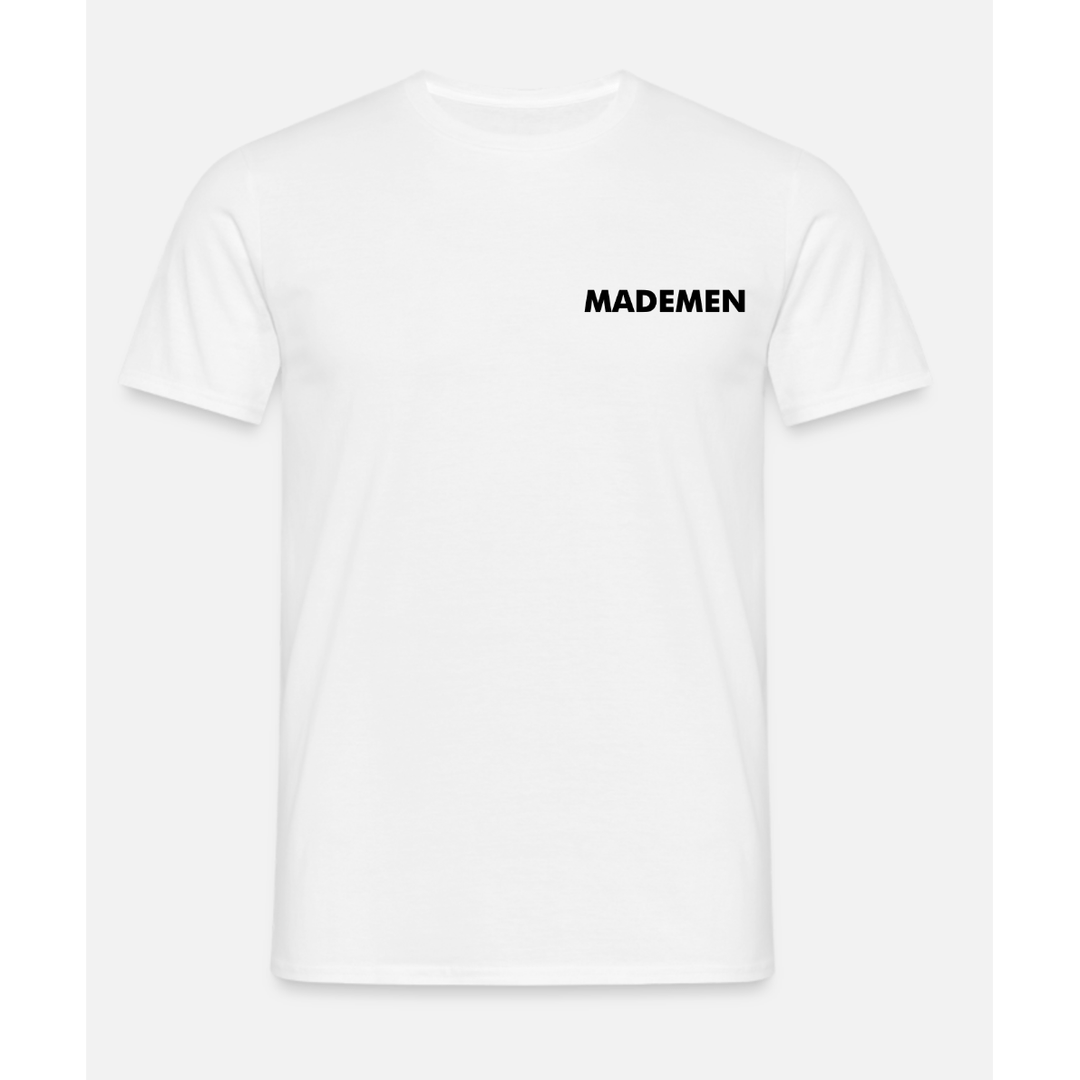MADEMEN T-Shirt White - MADEMEN