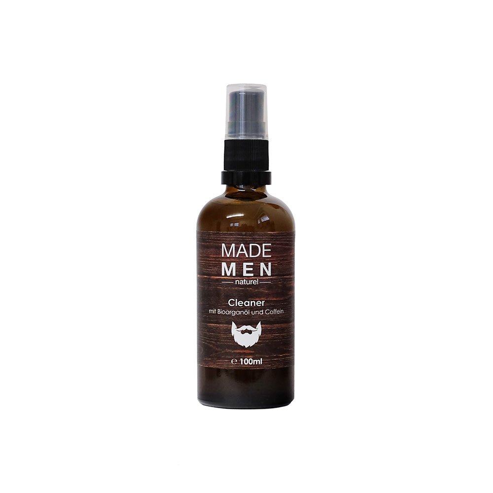 NATUREL Bart Cleaner mit Bio - Arganöl und Koffein - MADEMEN