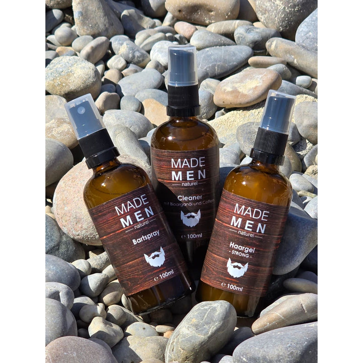 NATUREL - Haar - und Bartgel spray strong - MADEMEN