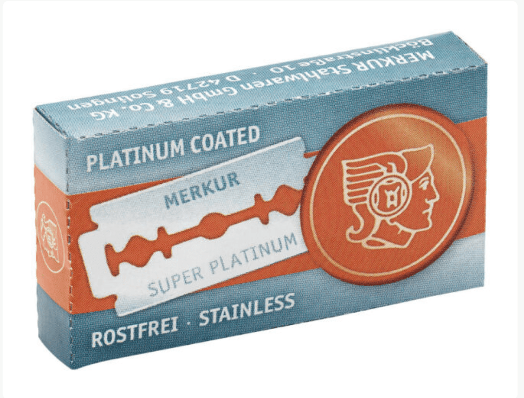 Rasierklingen von Merkur SUPER PLATINUM - MADEMEN
