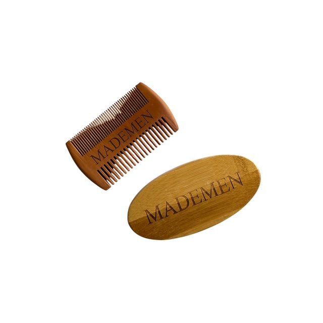 Set aus BartbĂŒrste und Kamm MADEMEN - MADEMEN