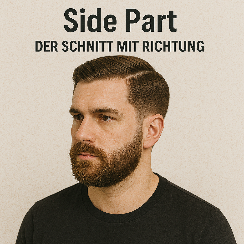 Side Part oder Seitenscheitel  mademen.ch