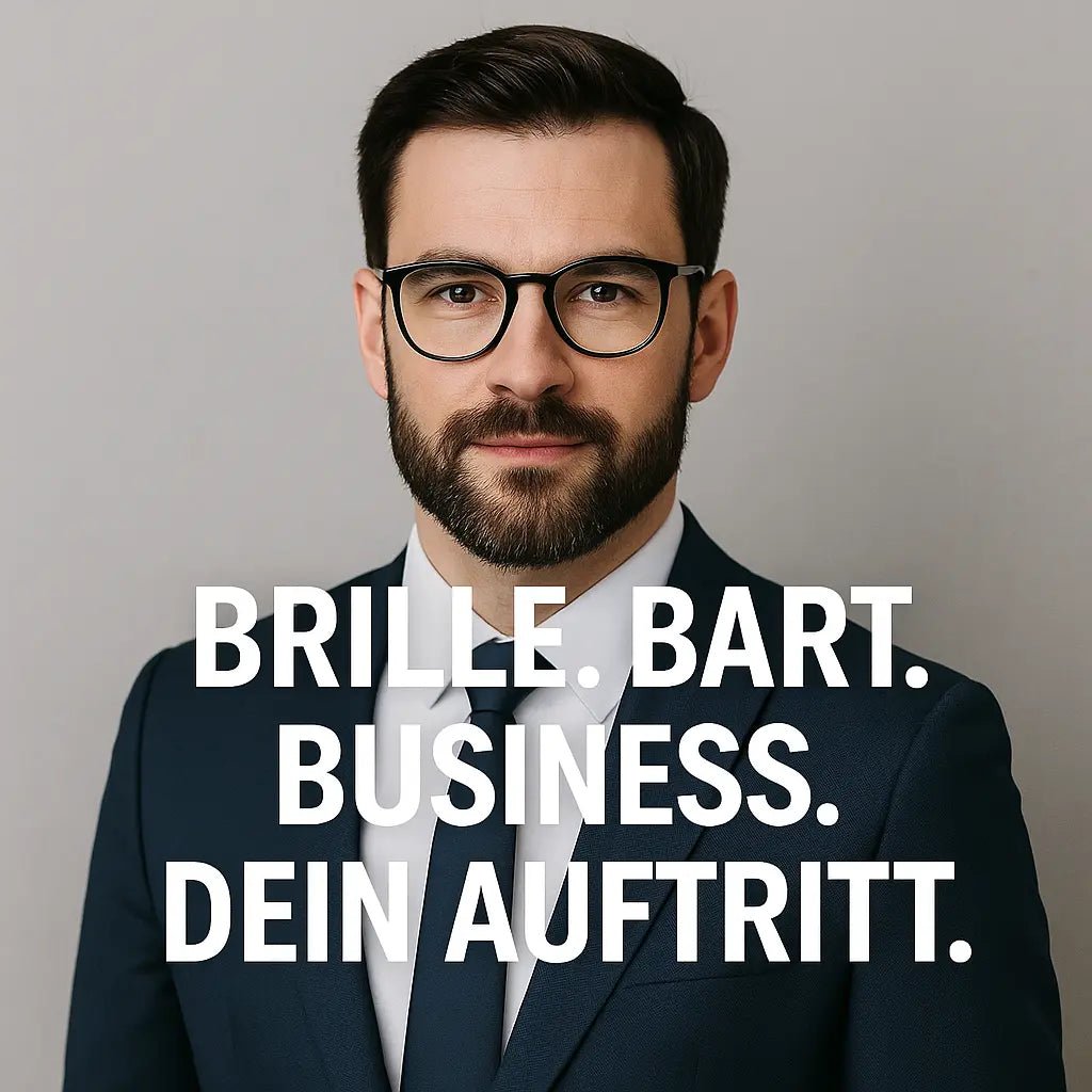 Bart & Brille im Büro – So gelingt der Business-Look - MADEMEN