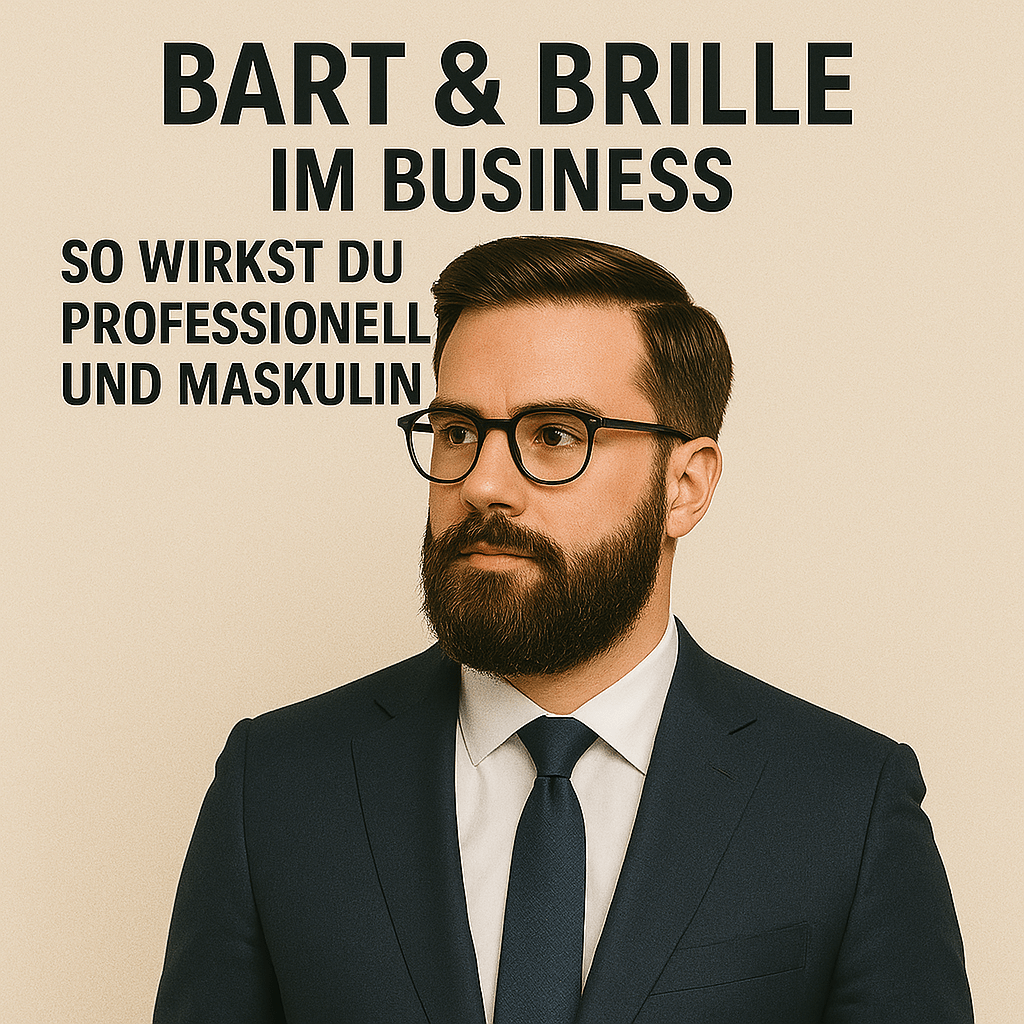 Bart & Brille im Job – So überzeugst du mit Stil im Business - MADEMEN