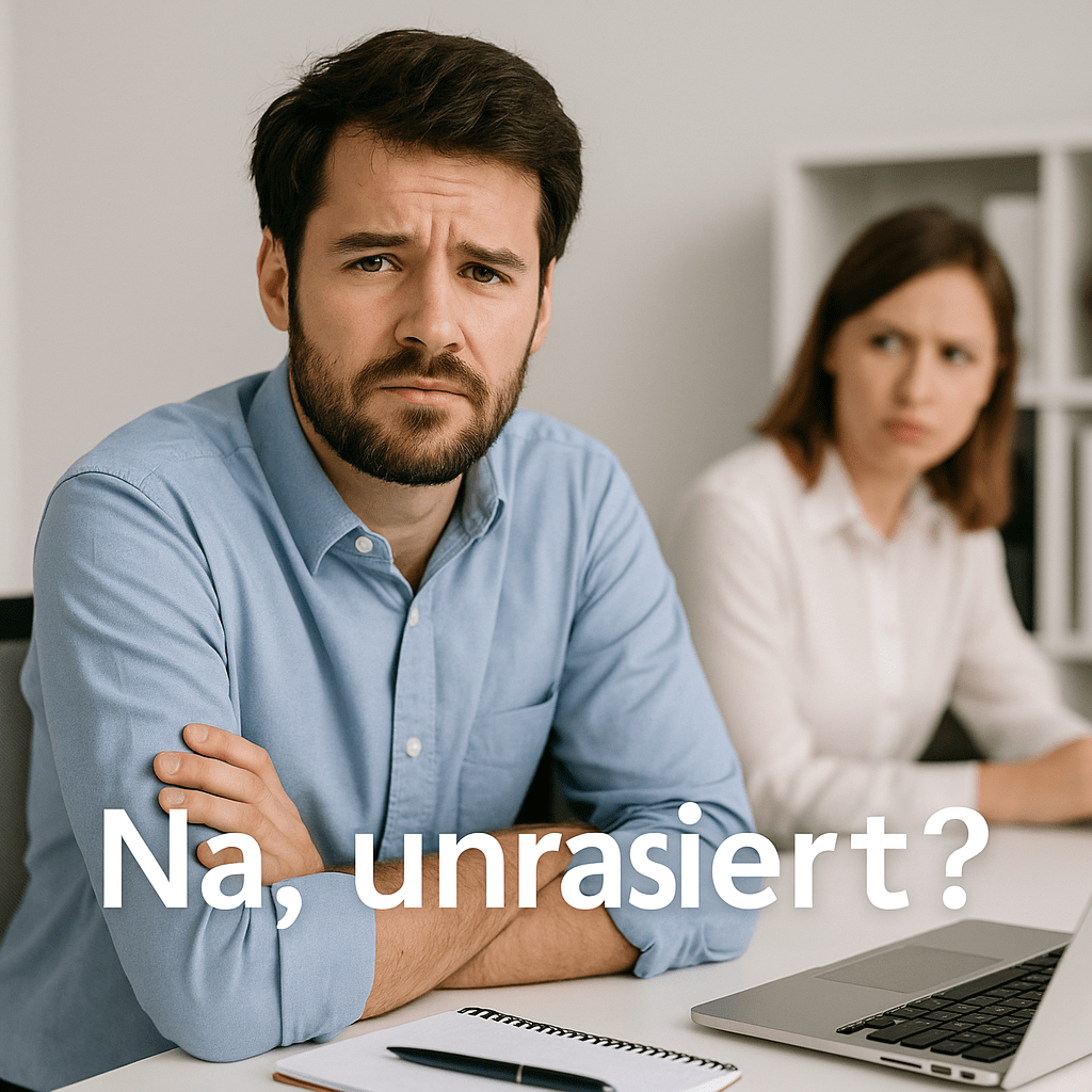 Bart oder Nachlässigkeit? Die Wahrheit über dein Statement - MADEMEN