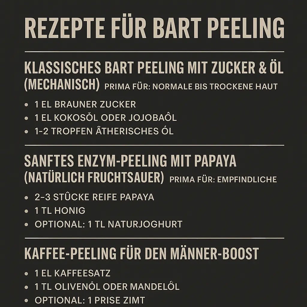 Bart Peeling: Das Geheimnis für einen gesunden, starken Männerbart - MADEMEN