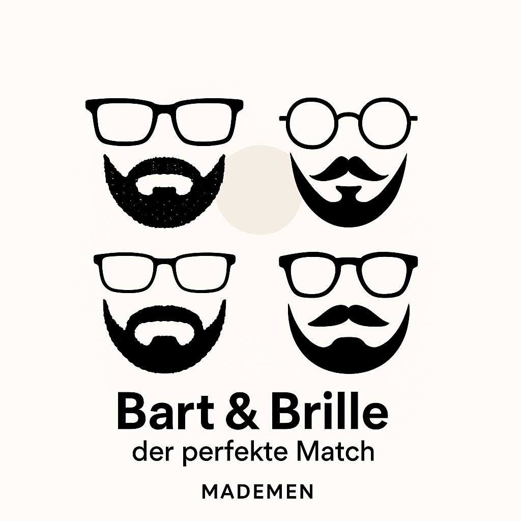 Bartform & Brille Männer Schweiz – perfekte Kombination MADEMEN - MADEMEN