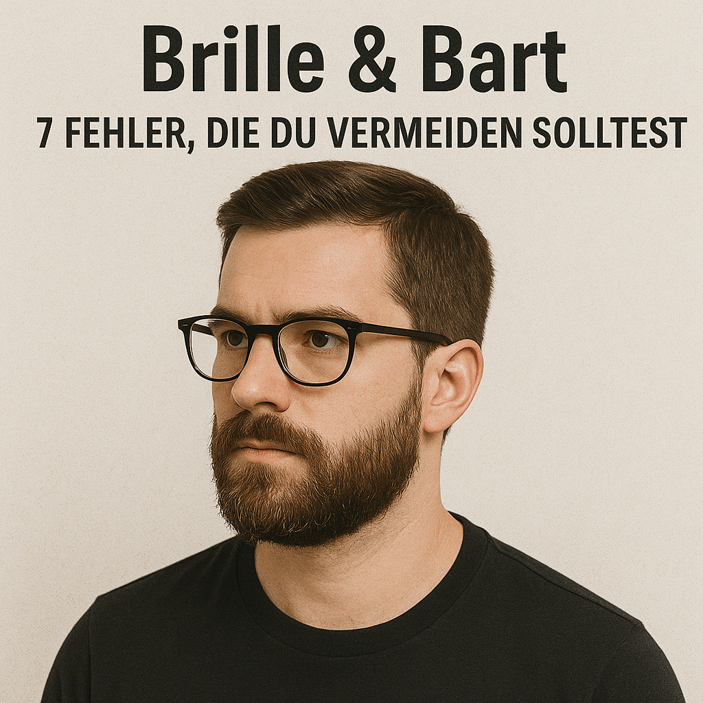 Brille & Bart – 7 Fehler, die Männer vermeiden sollten - MADEMEN