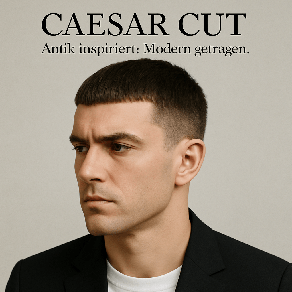 Caesar Cut Männer – Der kompakte Klassiker - MADEMEN