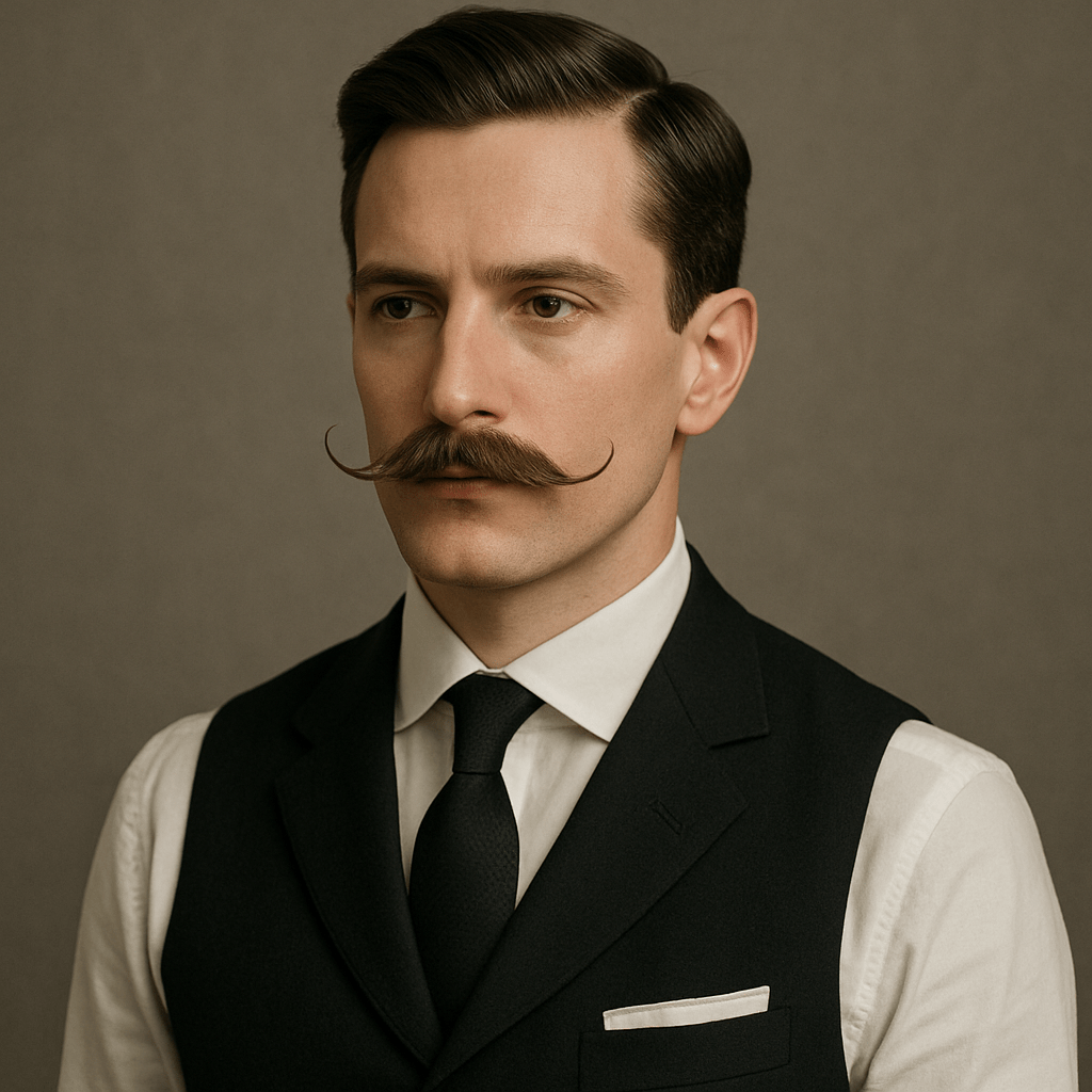 English Mustache – der elegante Schnurrbart für Gentlemen - MADEMEN