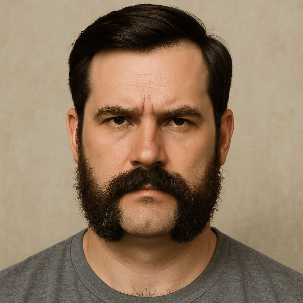 Friendly Mutton Chops mit Schnauzer – der wilde Vintage-Style - MADEMEN