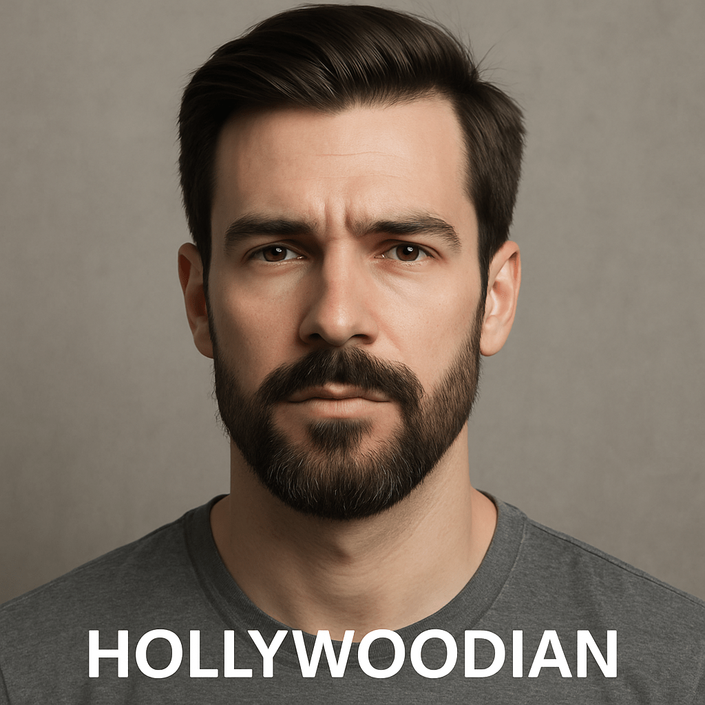Hollywoodian Bart – stylisch, präzise & elegant sowie Pflege & Styling Tipps - MADEMEN