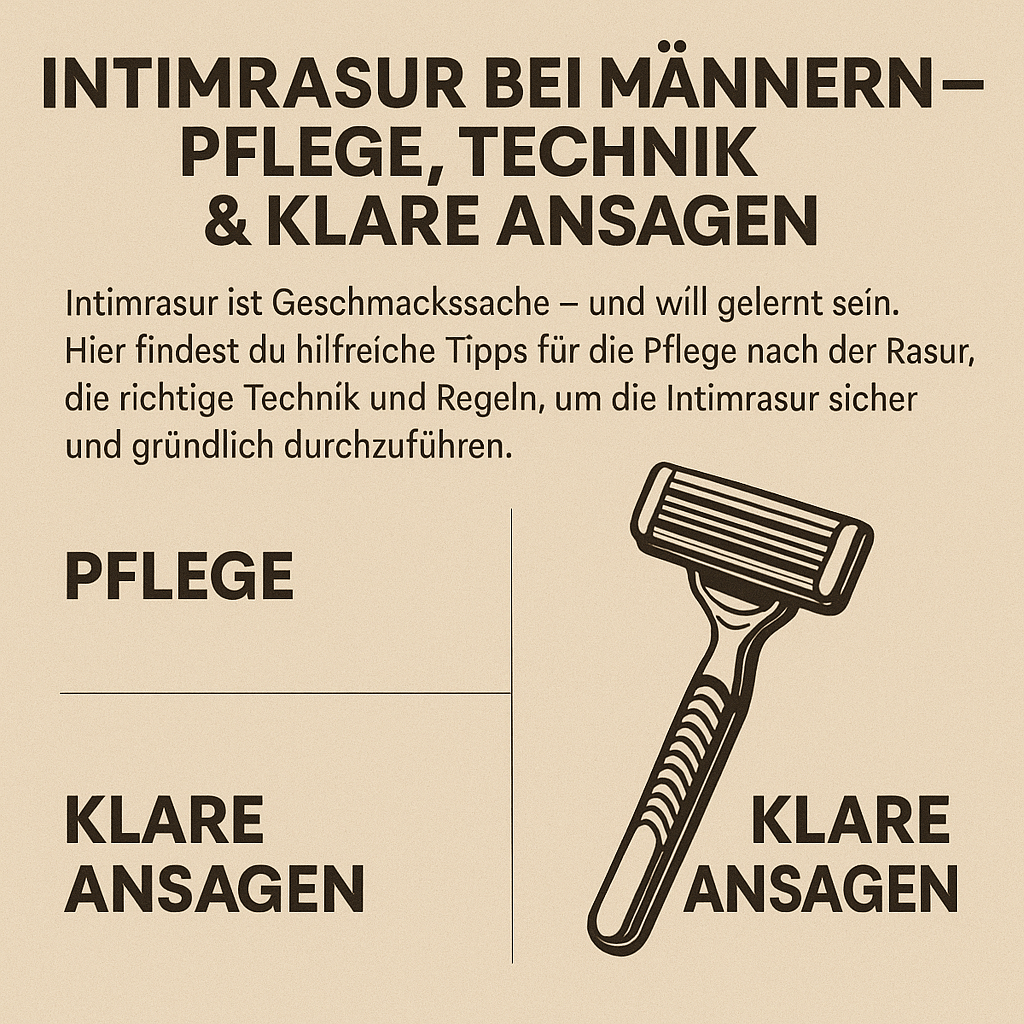 Intimrasur Männer – Pflege, Technik & klare Ansagen | MADEMEN - MADEMEN