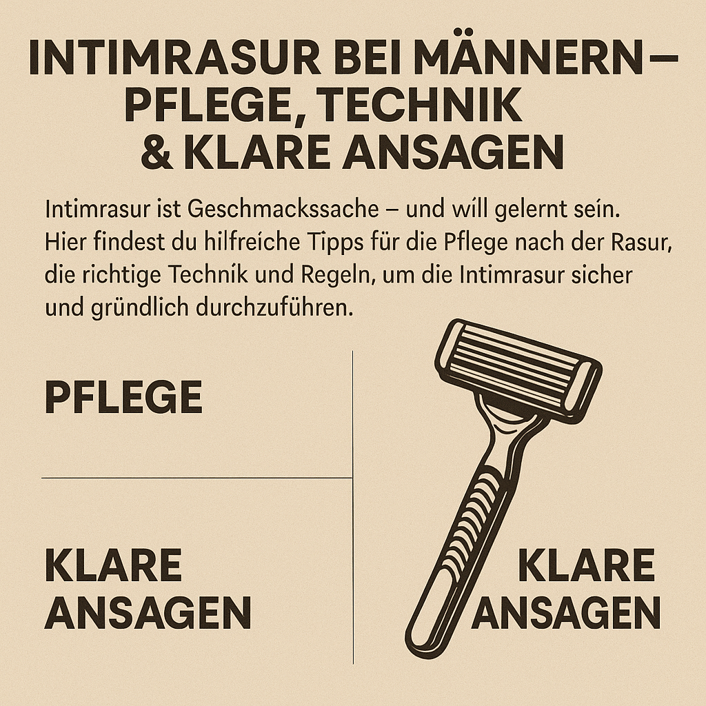Intimrasur Männer Pflege , technik mademen.ch