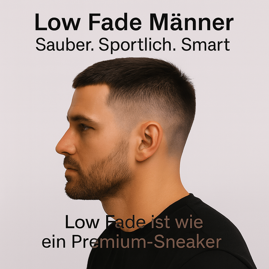 Low Fade Männer – Tief angesetzt, hoch im Style  MADEMEN - MADEMEN
