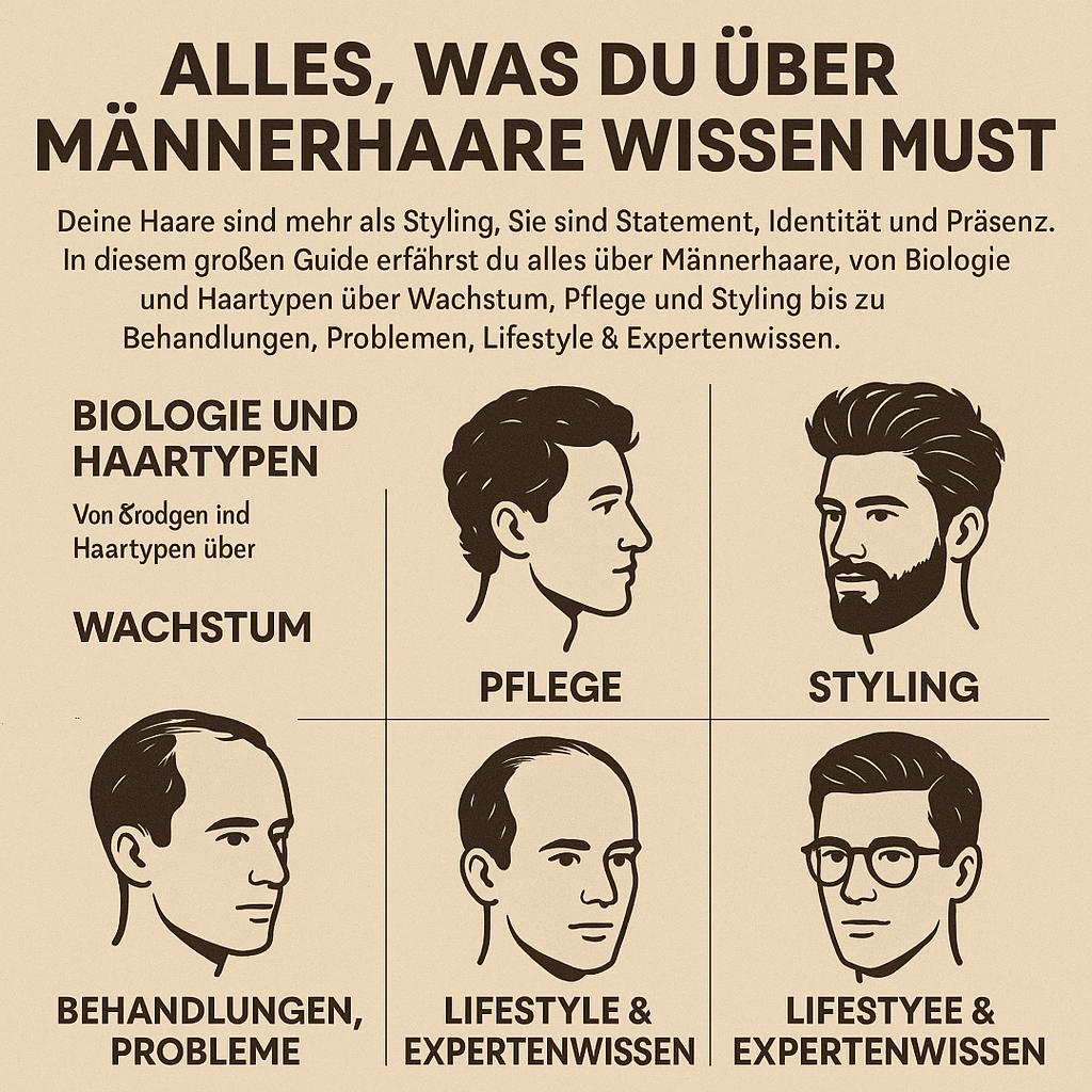 Männerhaare – Alles über Pflege, Wachstum & Styling - MADEMEN