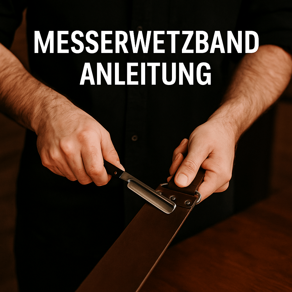 Messerwetzband Anleitung | Rasiermesser richtig abziehen und pflegen - MADEMEN
