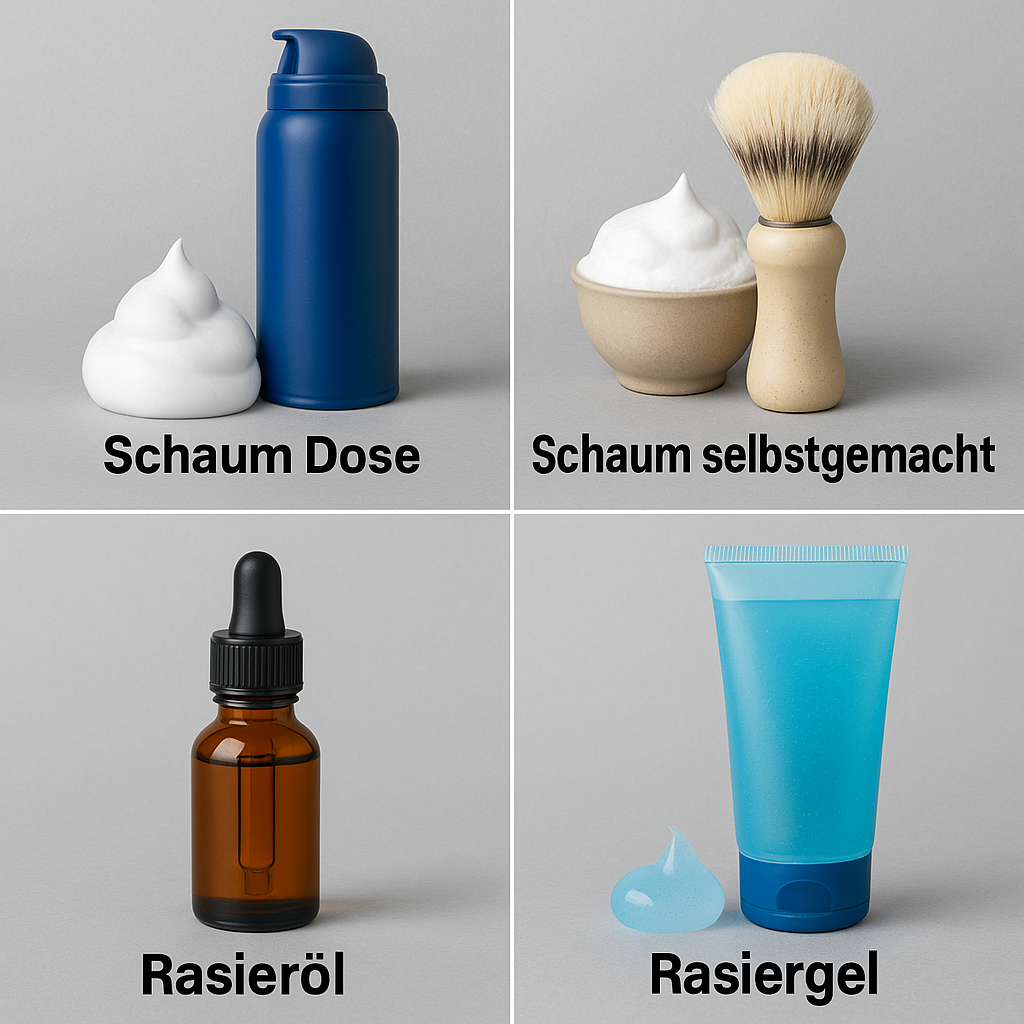 Rasierschum-Rasieröl-Rasiergel mademen.ch