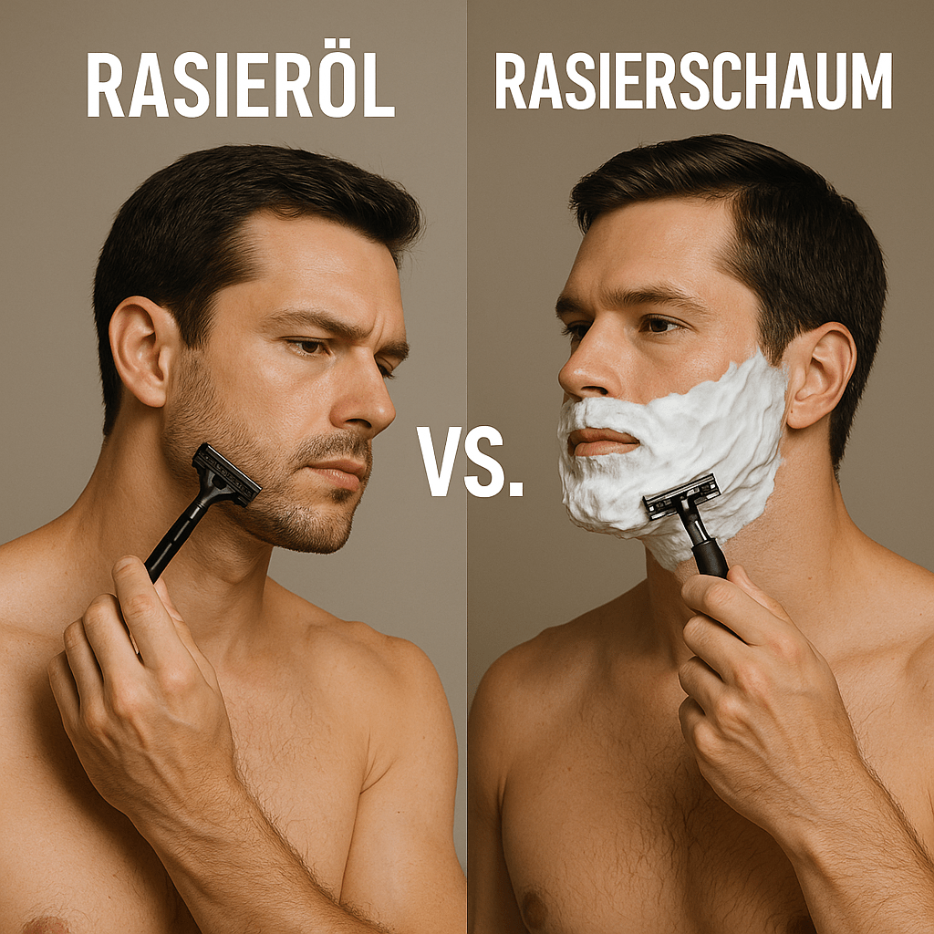 Rasieröl vs. Rasierschaum – welches ist besser? | MADEMEN - MADEMEN