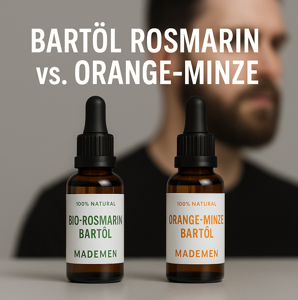 Rosmarin-vs-Orange Bartöl mademen.ch