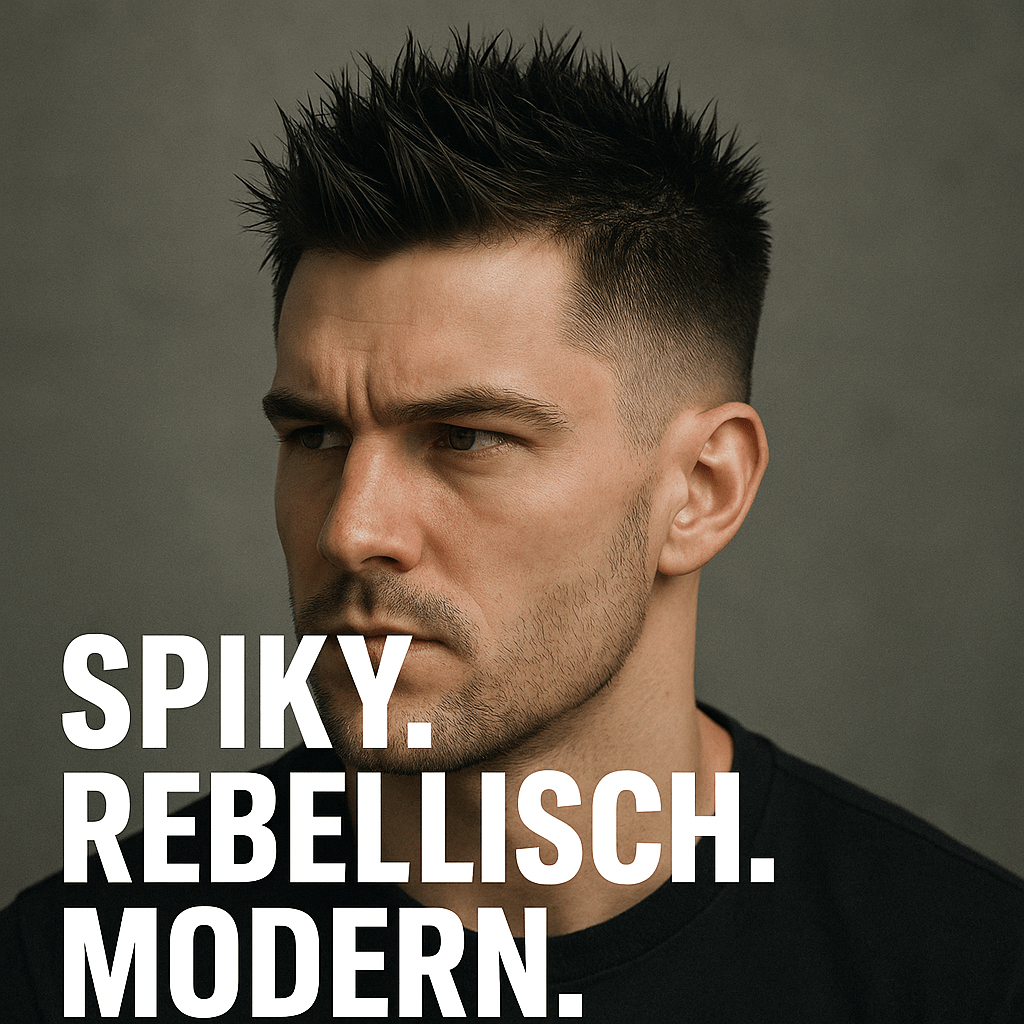 Spiky Hair Männer – Der strukturierte Look mit Attitüde - MADEMEN