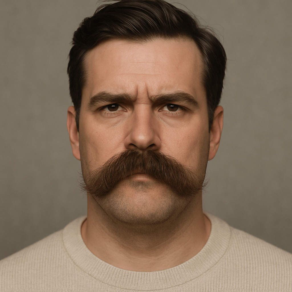 Walrus Mustache – massiver Schnauzbart mit Charakter - MADEMEN