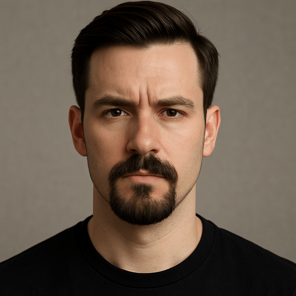 Ziegenbart mit Schnauzer – klassischer Goatee Style für Männer - MADEMEN