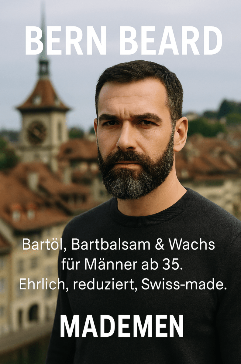 Bartöl Bern – Natürliche Pflege für Männer - MADEMEN