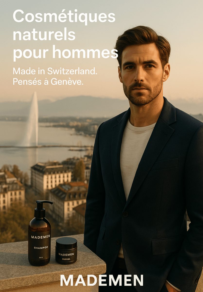 Shampoings & soins visage homme Genève - MADEMEN