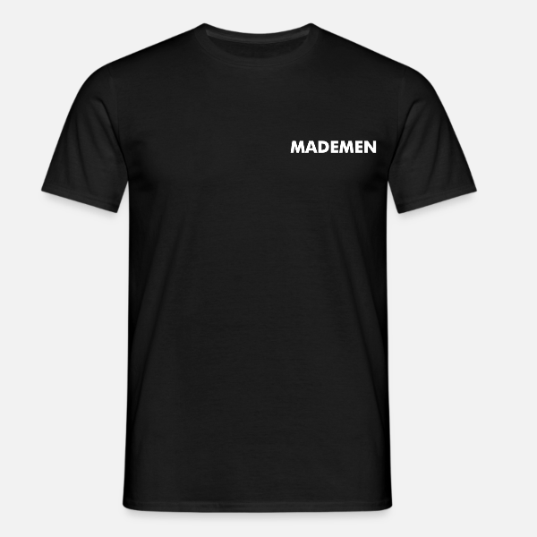 MADEMEN T-Shirt Black - MADEMEN