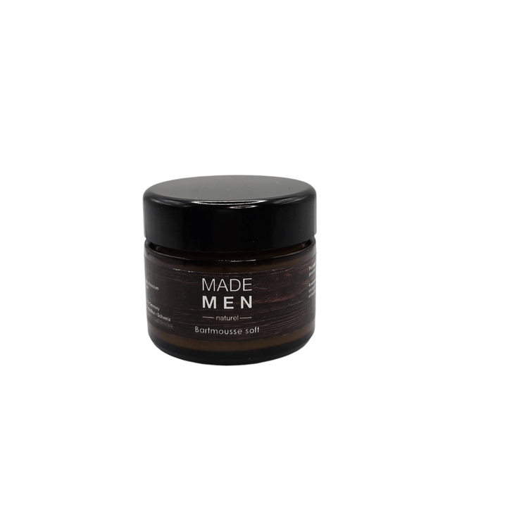 NATUREL - Bartmousse soft für den kürzeren Bart - MADEMEN