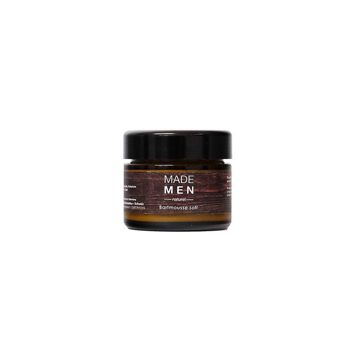 NATUREL - Bartmousse soft für den kürzeren Bart - MADEMEN