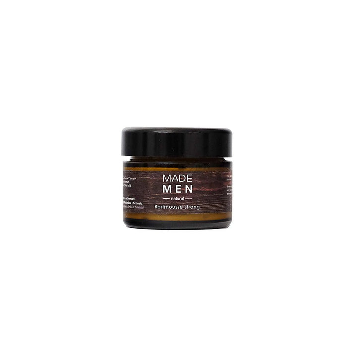 NATUREL - Bartmousse strong für den langen Bart - MADEMEN