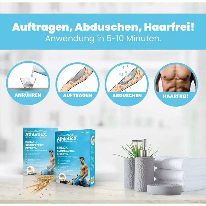 ATHLETICX Haarentfernungspulver - MADEMEN